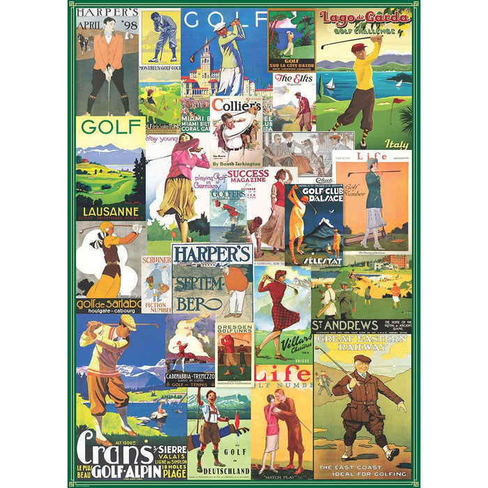 Golf Around the World 1000 Piece Jigsaw Puzzle Eurographics - for just $21.99! 