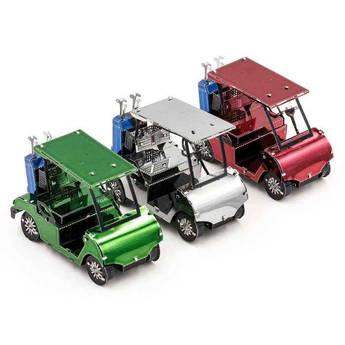 Golf Cart Set 3D Steel Model Kit Metal Earth - for just $11.99! 