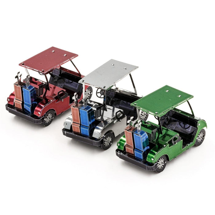 Golf Cart Set 3D Steel Model Kit Metal Earth - for just $11.99! 