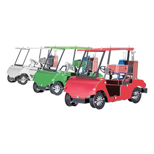 Golf Cart Set 3D Steel Model Kit Metal Earth - for just $11.99! 