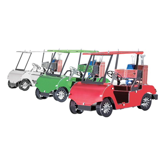 Golf Cart Set 3D Steel Model Kit Metal Earth - for just $11.99! 