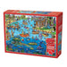 Gone Fishing Doodle Town 1000 Piece Jigsaw Puzzle Cobble Hill - for just $19.99! 