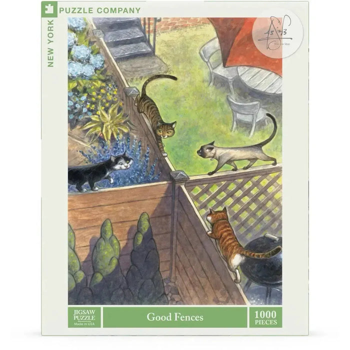 Good Fences by Peter de Sève 1000 Piece Jigsaw Puzzle NYPC - for just $28.99! 