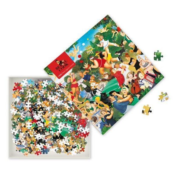 Good Times by Beryl Cook 1000 Piece Jigsaw Puzzle Flame Tree - for just $19.99! 