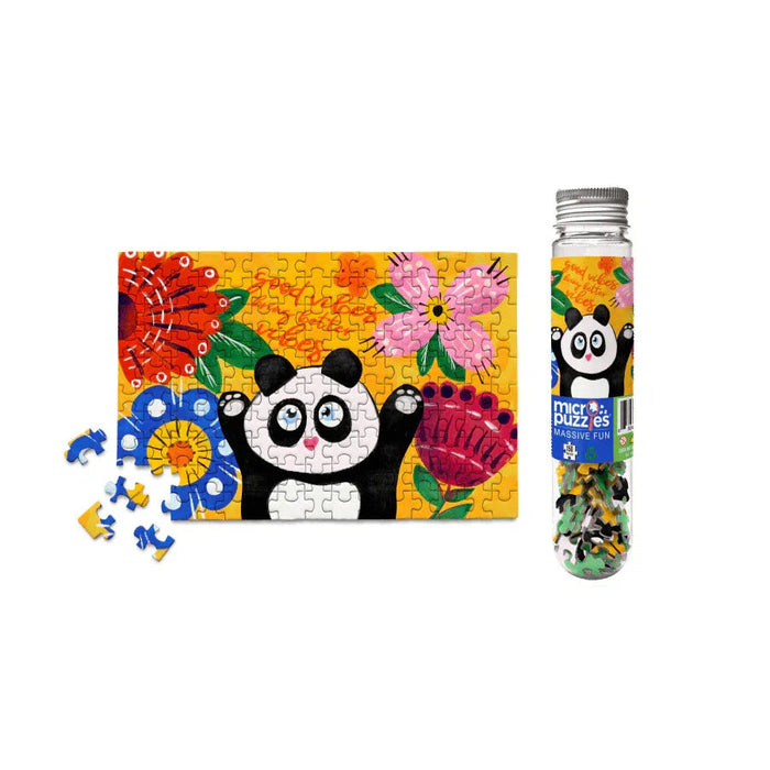Good Vibes Panda 150 Piece Mini Jigsaw Puzzle Micro Puzzles - for just $10.99! 