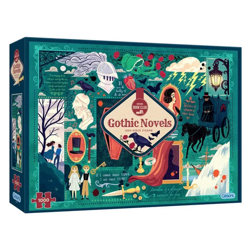 Gothic Novels 1000 Piece Jigsaw Puzzle Gibsons - for just $24.99! 