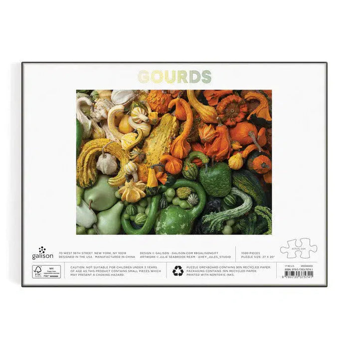 Gourds 1000 Piece Jigsaw Puzzle Galison - for just $19.99! 