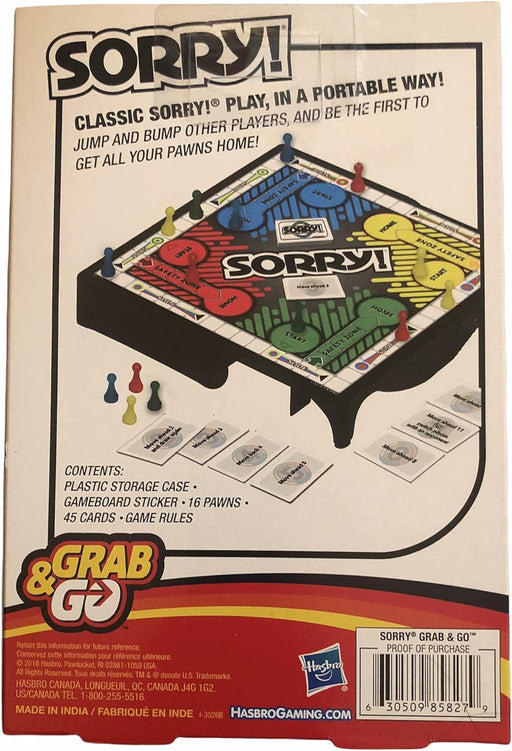 Grab and Go: Sorry! - for just $7.99! 