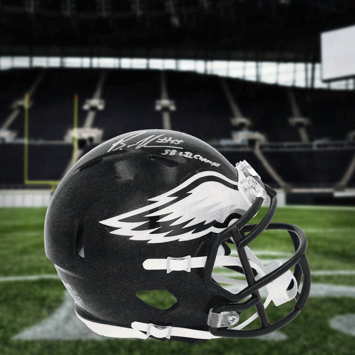 Brandon Graham Philadelphia Eagles Autographed Alternate Black Helmet Inscribed Super Bowl Champs - for just $399.99! 
