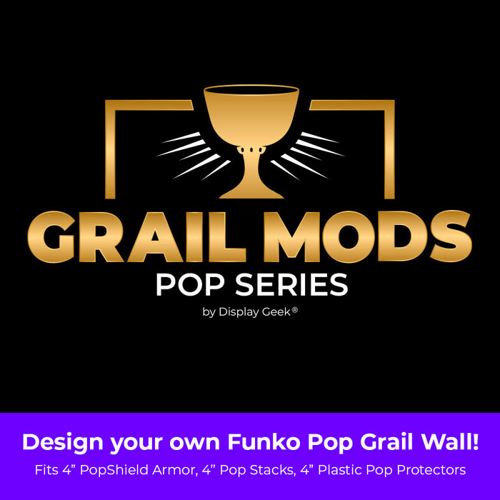 GRAIL MODS - Modular In Box Display Case for Funko Pops in Acrylic Hard Stack Armor (EVA Foam) - Just $59.99! Shop now at Retro Gaming of Denver