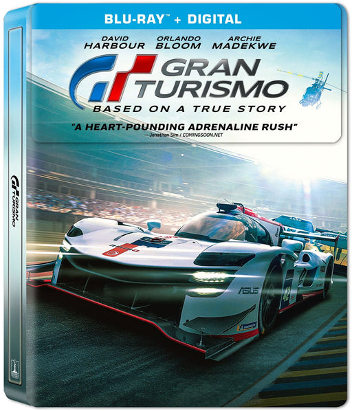 Gran Turismo - Limited Edition Steelbook (Blu-ray + Digital) - for just $28.99! 