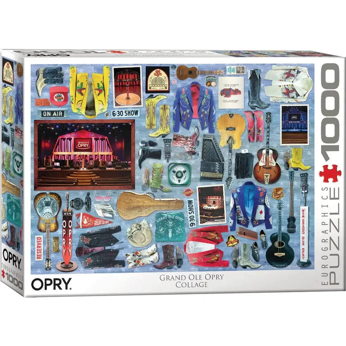 Grand Ole Opry Collage 1000 Piece Jigsaw Puzzle Eurographics - for just $21.99! 