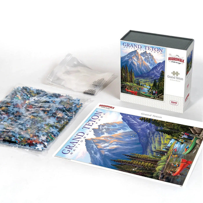 Grand Teton 500 Piece Jigsaw Puzzle Boardwalk - for just $21.99! 