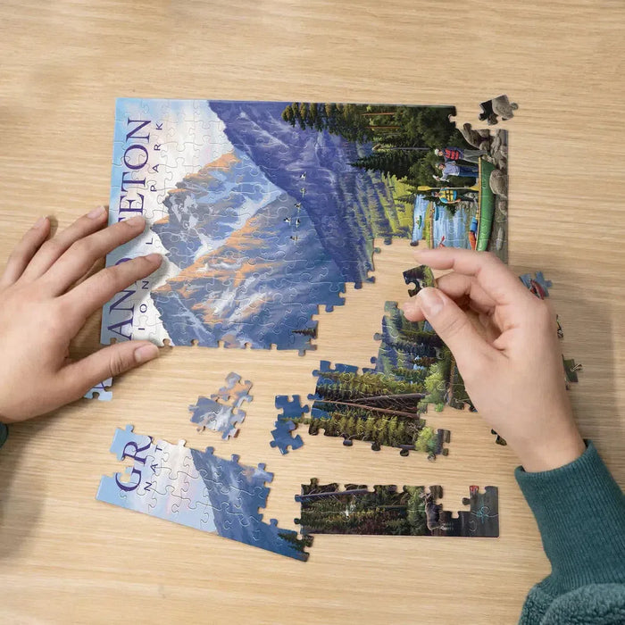Grand Teton National Park 210 Piece Jigsaw Puzzle Boardwalk - for just $11.99! 