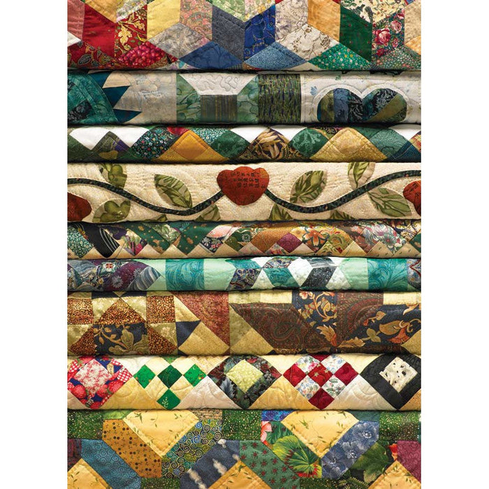 Grandma's Quilts 1000 Piece Jigsaw Puzzle Cobble Hill - for just $19.99! 