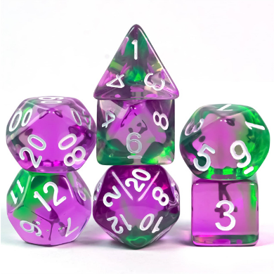 Grapes on the Vine RPG Dice Set - for just $10.99! 