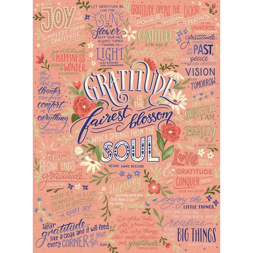 Gratitude 1000 Piece Jigsaw Puzzle Insights - for just $19.99! 