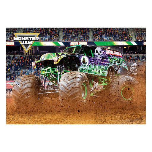 Grave Digger Monster Jam 550 Piece Jigsaw Puzzle in Tin Eurographics - for just $24.99! 