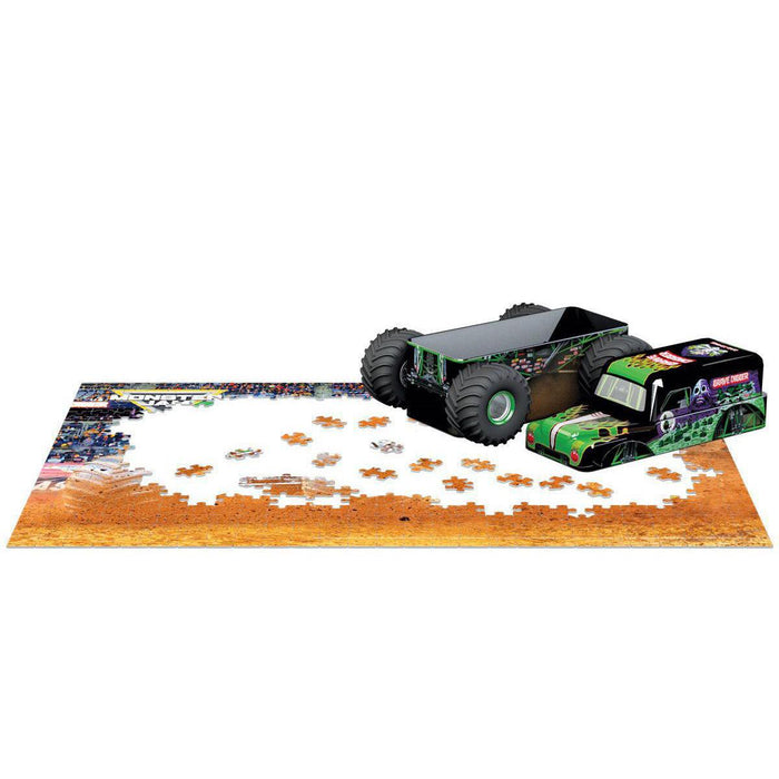 Grave Digger Monster Jam 550 Piece Jigsaw Puzzle in Tin Eurographics - for just $24.99! 