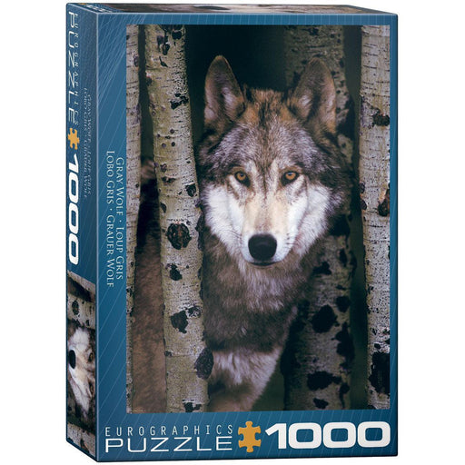 Gray Wolf 1000 Piece Jigsaw Puzzle Eurographics - for just $19.99! 