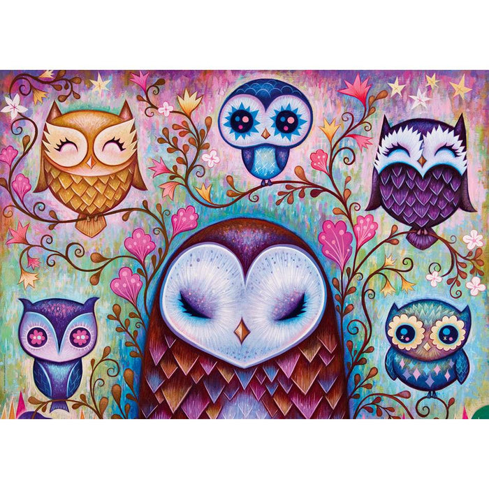 Great Big Owl Dreaming 1000 Piece Jigsaw Puzzle Heye - for just $29.99! 