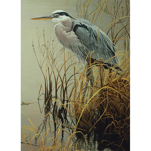 Great Blue Heron 500 Piece Jigsaw Puzzle Cobble Hill - for just $17.99! 