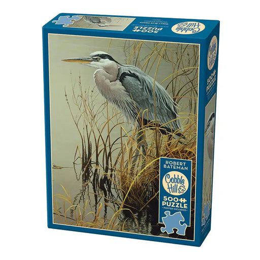 Great Blue Heron 500 Piece Jigsaw Puzzle Cobble Hill - for just $17.99! 