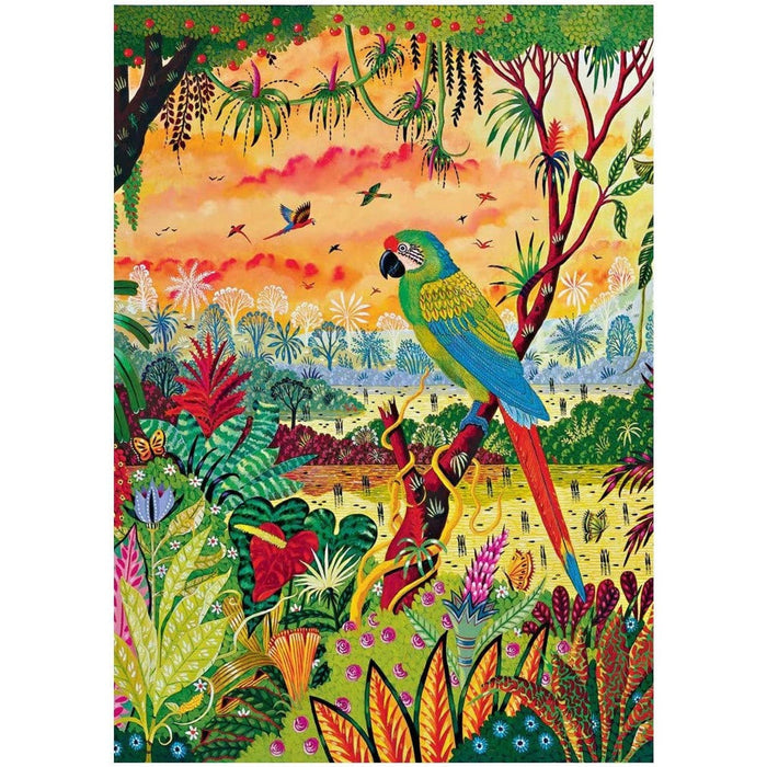 Great Green Macaw 1000 Piece Jigsaw Puzzle Piatnik - for just $24.99! 