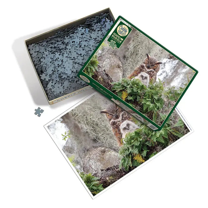 Great Horned Owl 1000 Piece Jigsaw Puzzle Cobble Hill - for just $19.99! 