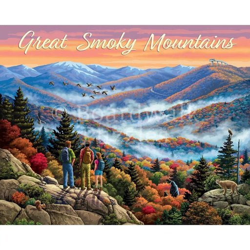 Great Smoky Mountains 500 Piece Jigsaw Puzzle Boardwalk - for just $21.99! 