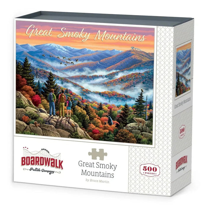 Great Smoky Mountains 500 Piece Jigsaw Puzzle Boardwalk - for just $21.99! 