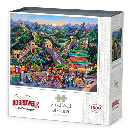 Great Wall of China 1000 Piece Jigsaw Puzzle Boardwalk - for just $23.99! 