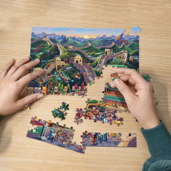 Great Wall of China 210 Piece Jigsaw Puzzle Boardwalk - for just $11.99! 