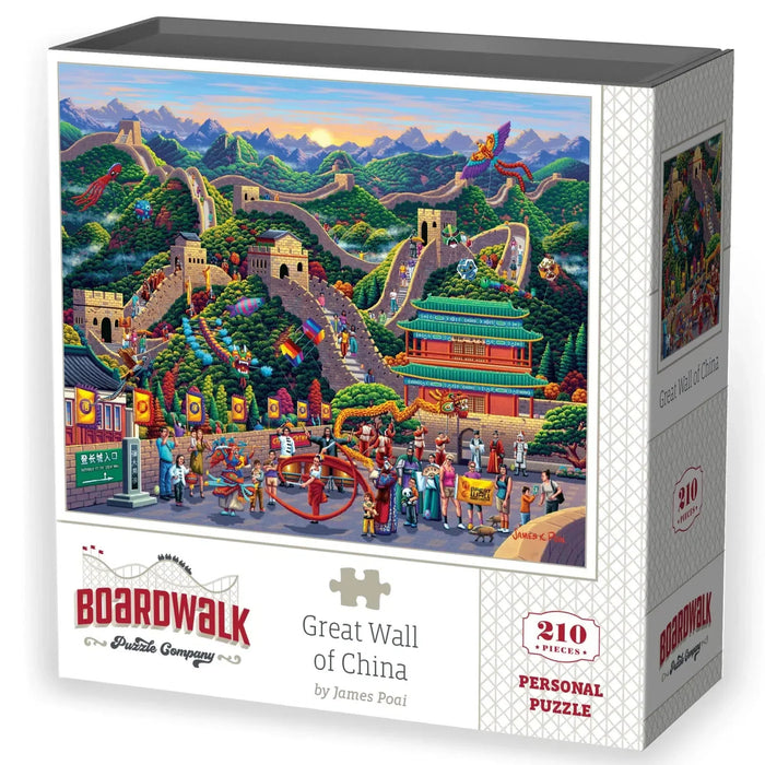 Great Wall of China 210 Piece Jigsaw Puzzle Boardwalk - for just $11.99! 