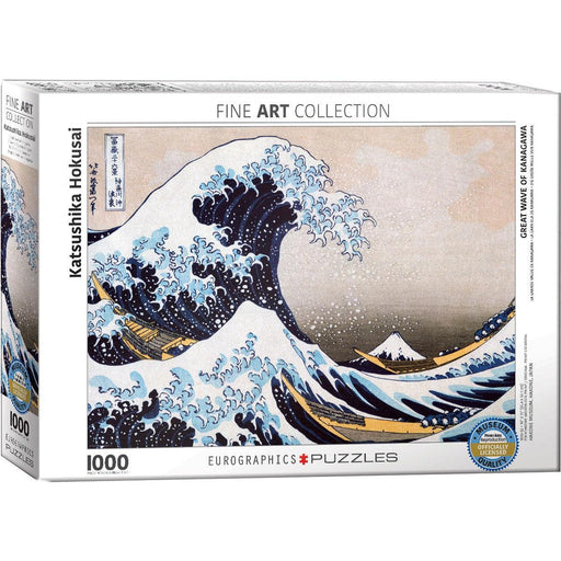 Great Wave off Kanagawa 1000 Piece Jigsaw Puzzle Eurographics - for just $19.99! 