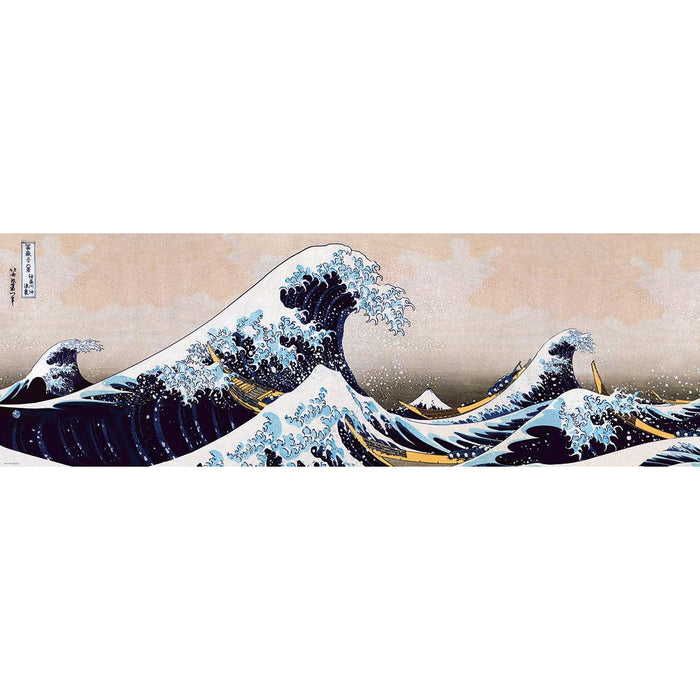 Great Wave off Kanagawa 1000 Piece Panoramic Jigsaw Puzzle Eurographics - for just $19.99! 