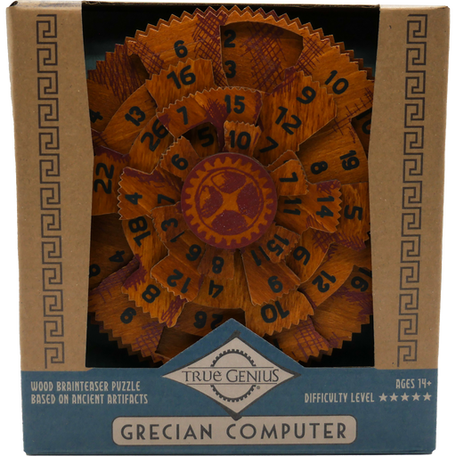 Grecian Computer Brainteaser Puzzle True Genius - for just $14.99! 