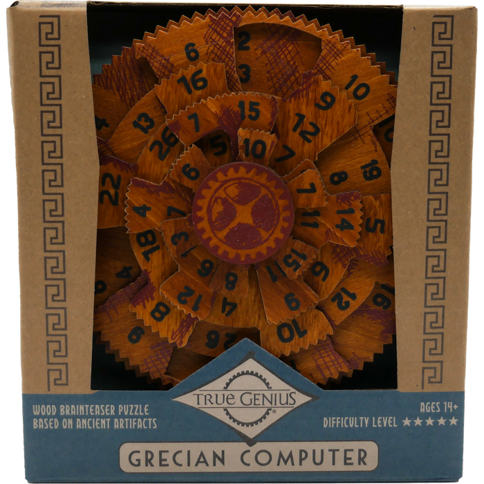 Grecian Computer Brainteaser Puzzle True Genius - for just $14.99! 