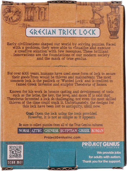 Grecian Trick Lock - for just $18.99! 
