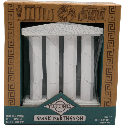 Greek Parthenon Brainteaser Puzzle True Genius - for just $14.99! 