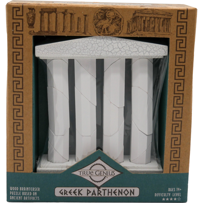 Greek Parthenon Brainteaser Puzzle True Genius - for just $14.99! 