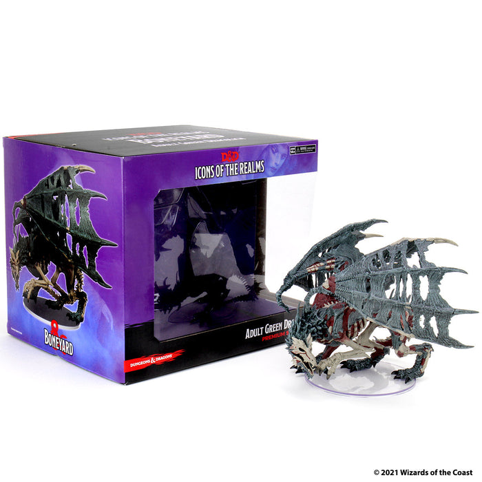 D&D: Icons of the Realms - Boneyard Premium Set - Green Dracolich - for just $69.99! 