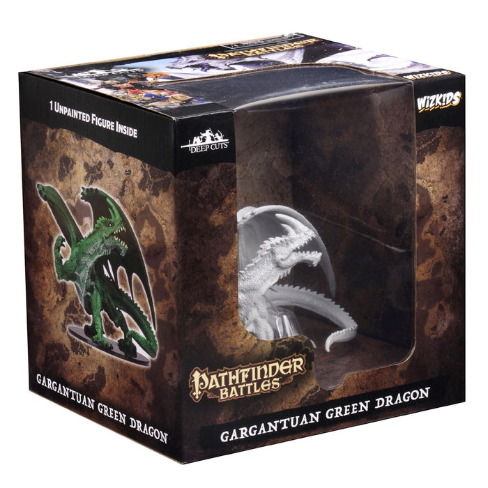 Pathfinder Battles: Deep Cuts - Gargantuan Green Dragon - Just $29.99! Shop now at Retro Gaming of Denver