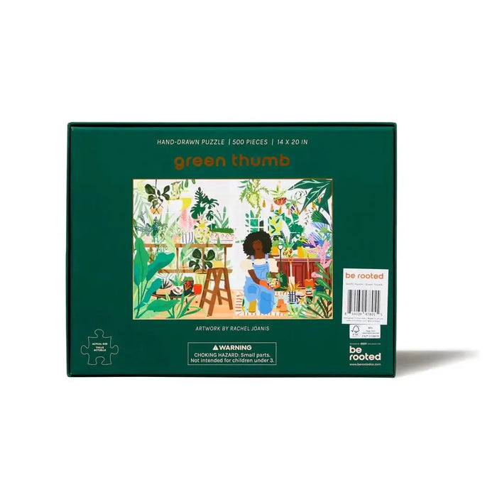 Green Thumb 500 Piece Soft Touch Jigsaw Puzzle Be Rooted - for just $29.99! 