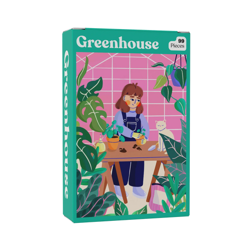 Greenhouse 99 Piece Mini Jigsaw Puzzle Puzzledly - for just $9.99! 