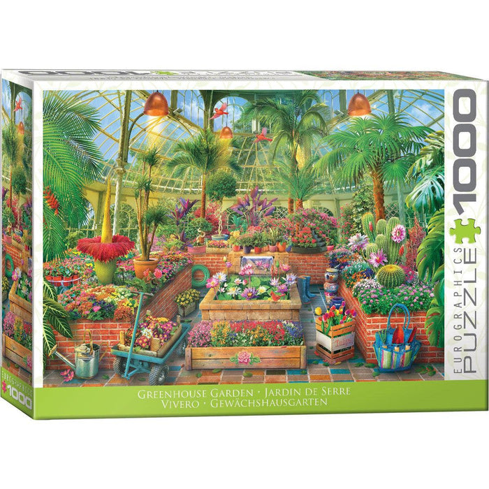 Greenhouse Gardens 1000 Piece Jigsaw Puzzle Eurographics - for just $21.99! 
