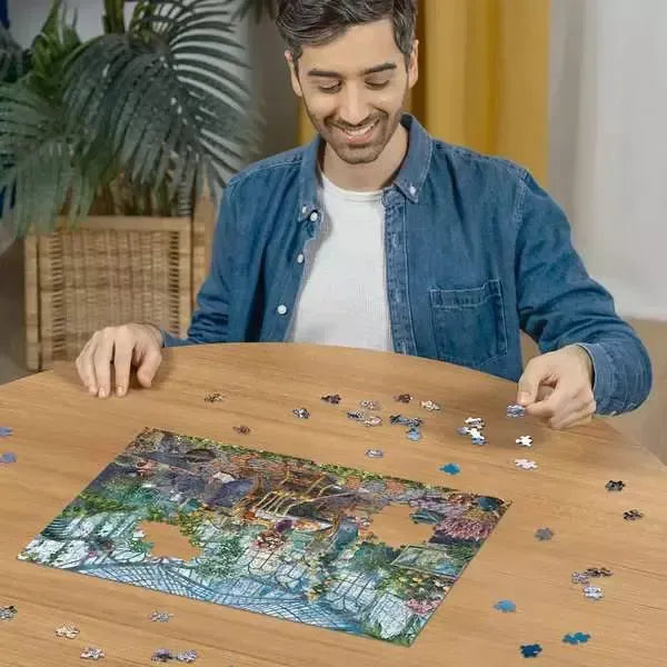 Greenhouse Morning 500 Piece Jigsaw Puzzle Ravensburger - for just $19.99! 