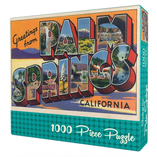 Greetings from Palm Springs 1000 Piece Jigsaw Puzzle Gibbs Smith - for just $21.99! 
