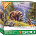 Grizzly Cubs 500 Piece Jigsaw Puzzle Eurographics - for just $17.99! 