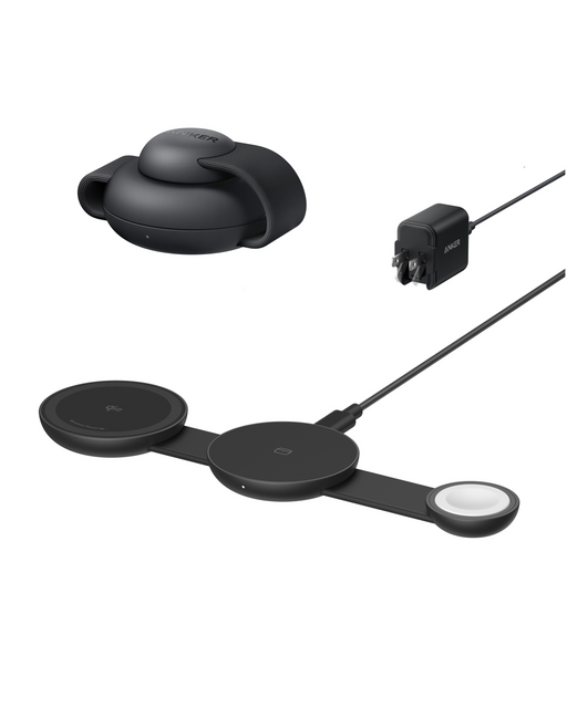 Anker MagGo Wireless Charging Station (3-in-1, Foldable Pad) - for just $89.99! 